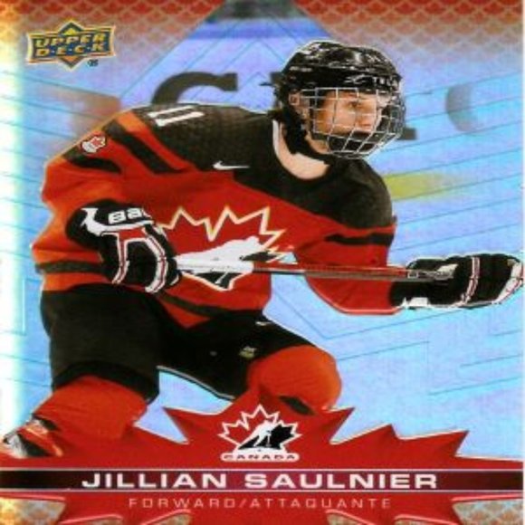 JILLIAN SAULNIER - 2021/2022 TIM HORTONS TEAM CANADA COLLECTOR'S SERIES CARD - Picture 1 of 2